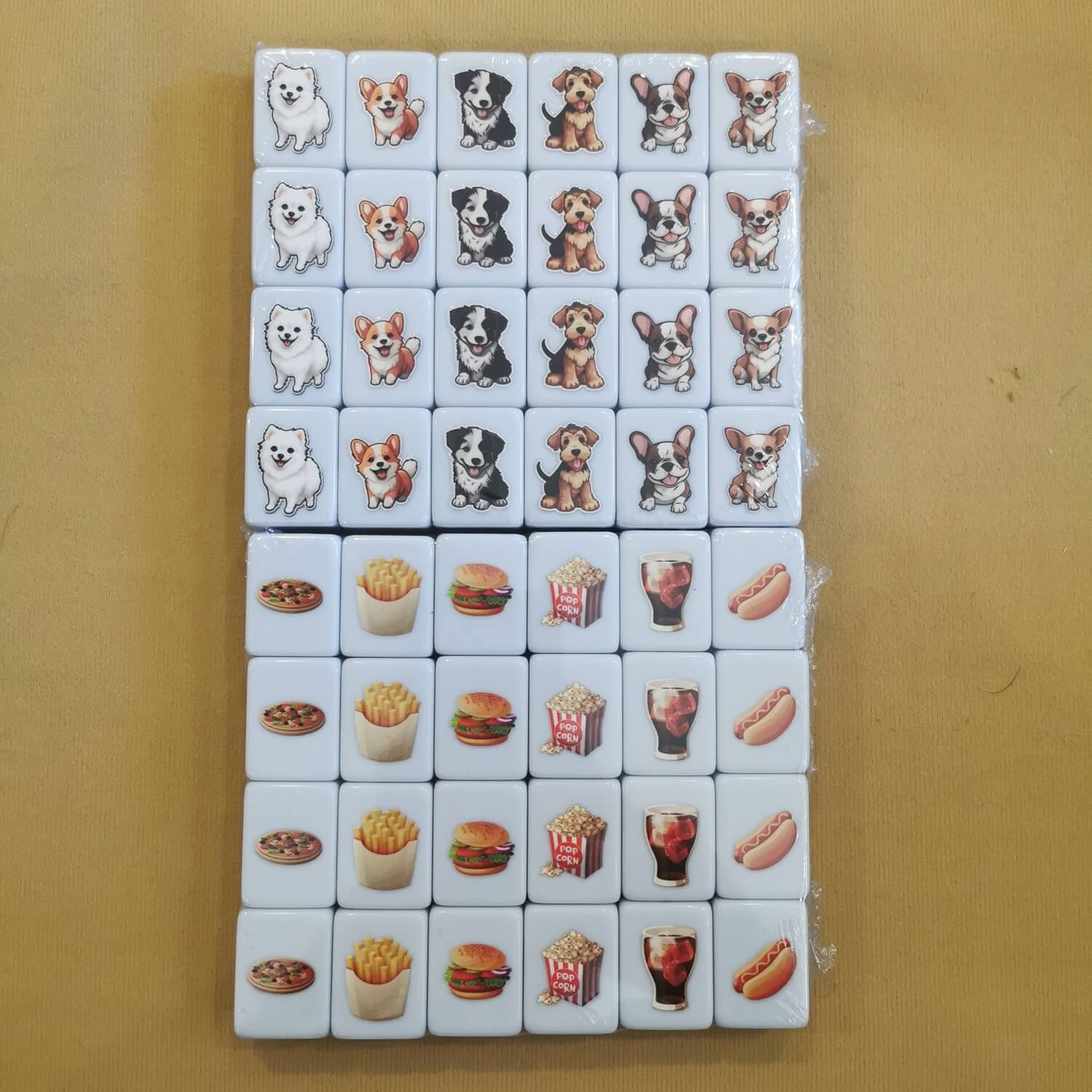 Seaside Escape Mahjong Tile Game 49 Blocks (Burger Vs Dog) Tiktok New Viral  Trending Rummy Dominos - DOREMI MALL - Seaside Escape Tile Game