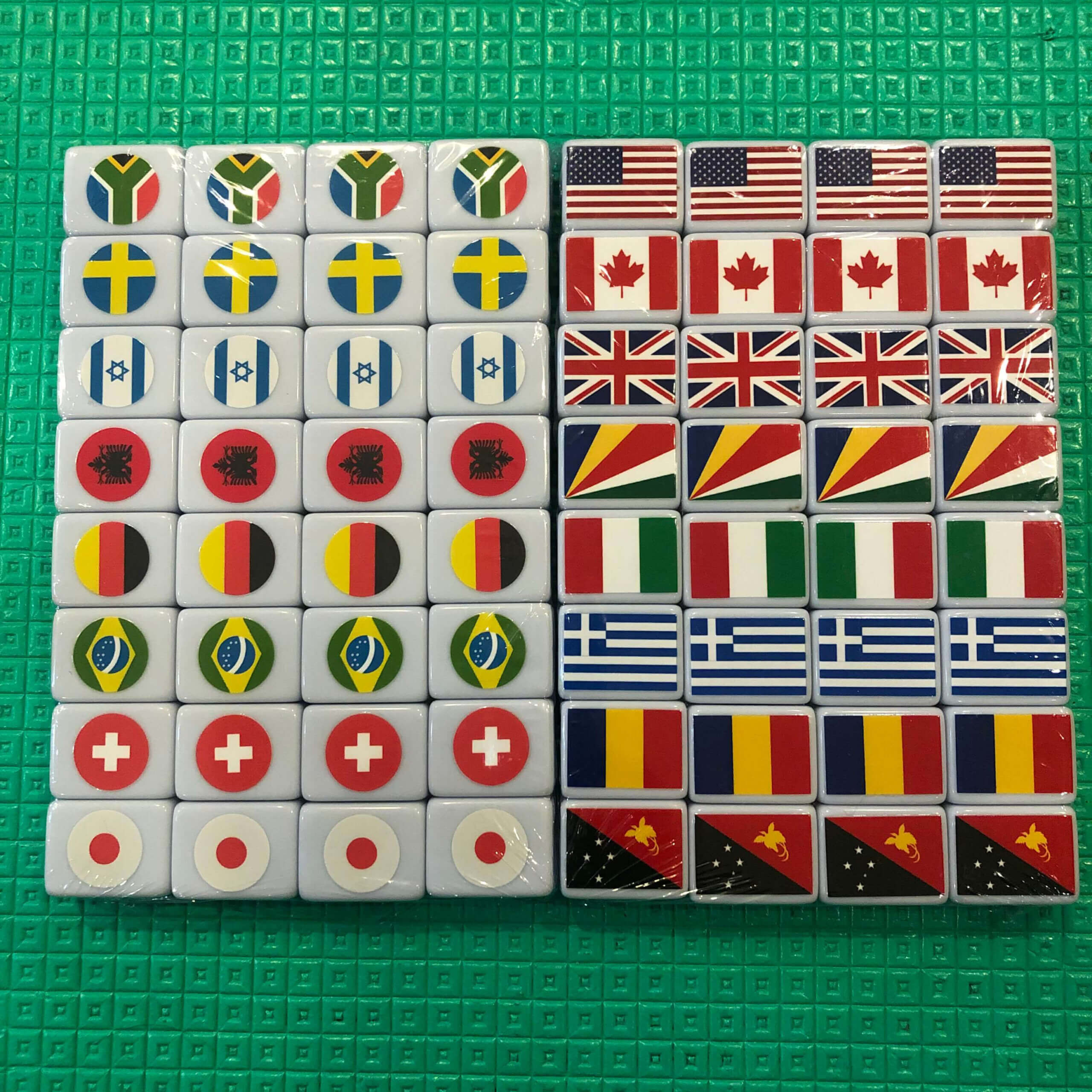 Seaside Escape Mahjong Tile Game 65 Tiles (Emoji Vs Flag) Tiktok