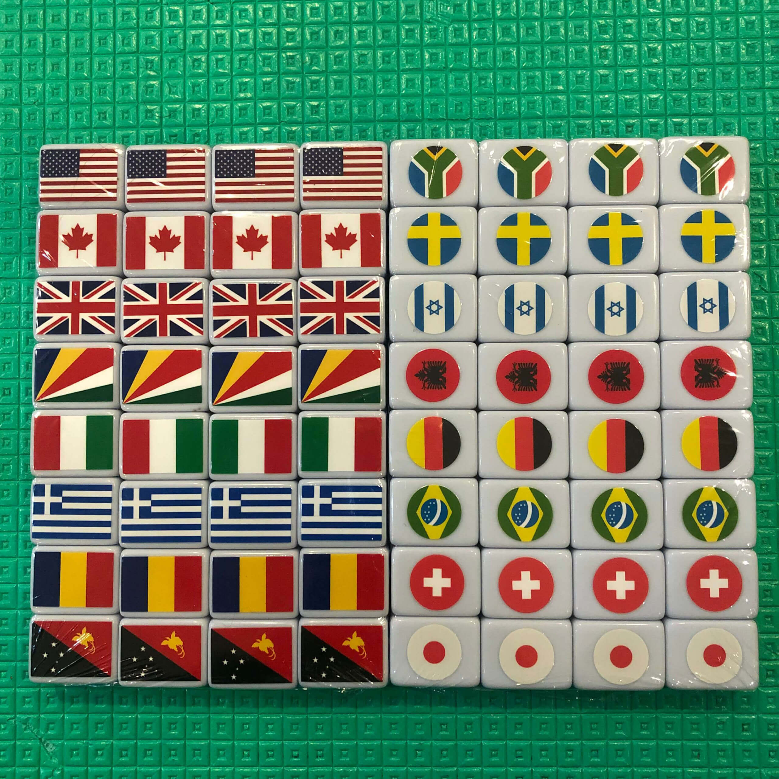 Seaside Escape Mahjong Tile Game 65 Tiles (Flag Vs Flag) Tiktok New Viral  Trending Rummy Dominos - DOREMI MALL - Seaside Escape Tile Game