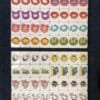 Hello Kitty & Friends Mahjong-Spielset – 65 Spielsteine für 2 Spieler – Strand-Fluchtspiel