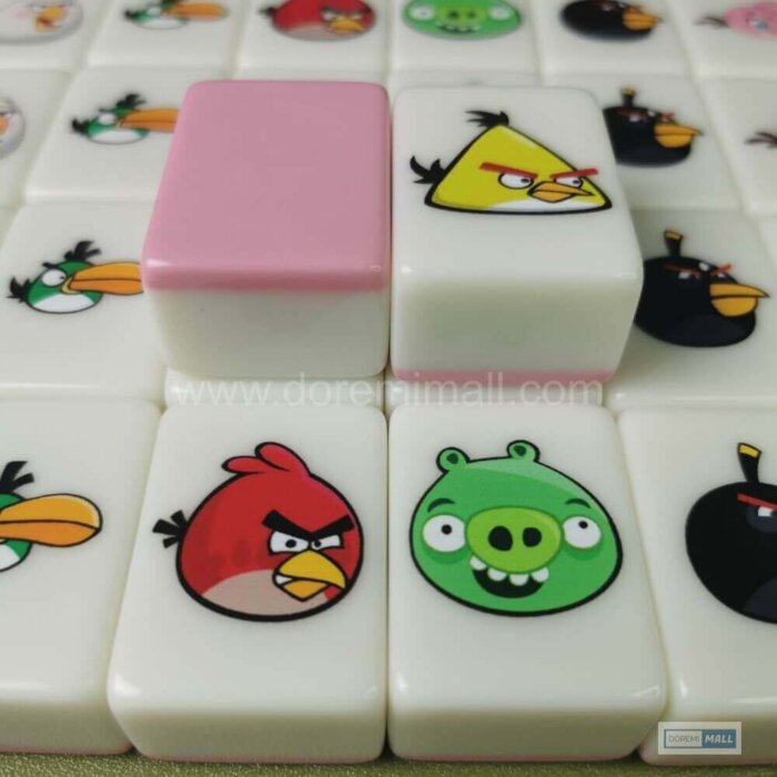 Seaside Escape Tile Game angry birds 33 blocks X-Large mahjong