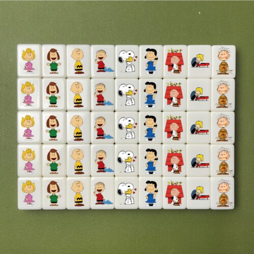 Seaside Escape Tile Game Peanuts Snoopy 33/46 X-Large mahjong blocks