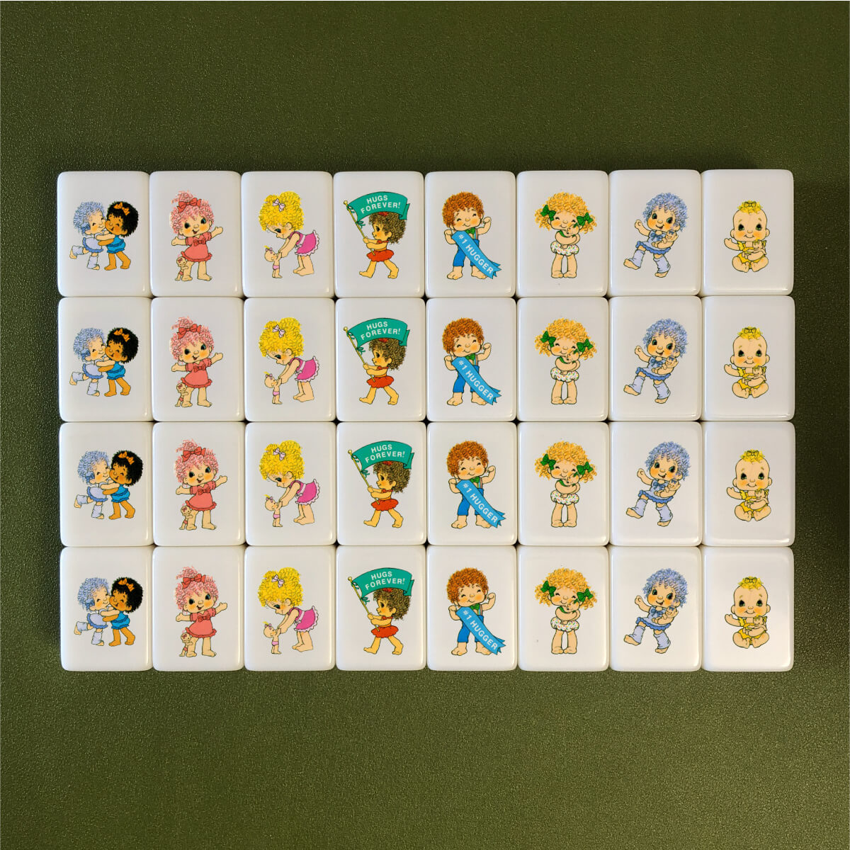 Seaside Escape Tile Game Hugga Bunch 33 blocks X-Large mahjong(for one player)