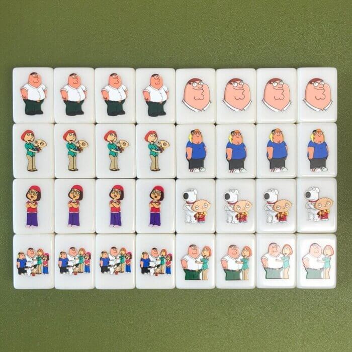 Seaside Escape Tile Game Family Guy 33 blocks X-Large mahjong Vol.2(for one player)