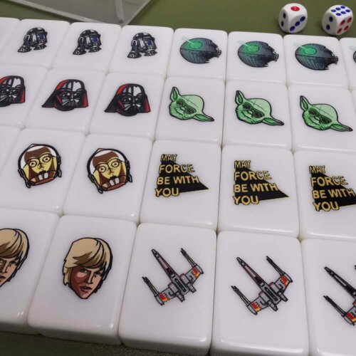 Seaside Escape Tile Game Star Wars 33 blocks X-Large mahjong (for one player)