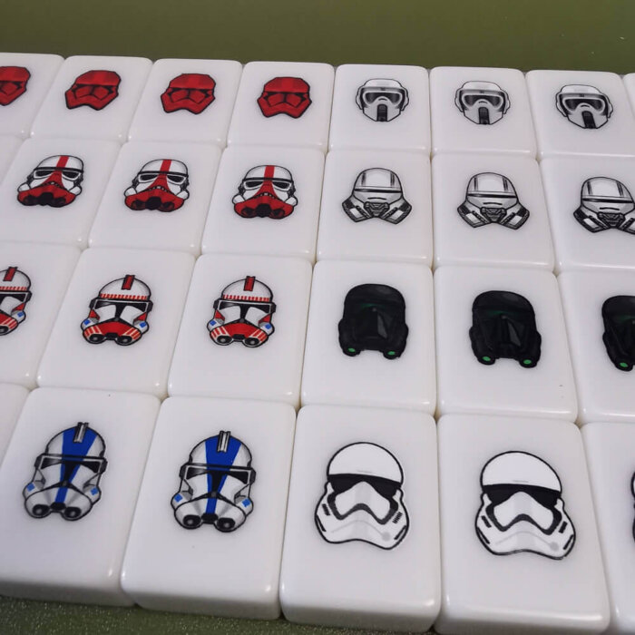 Seaside Escape Tile Game Star Wars Stormtrooper 33 blocks X-Large mahjong (for one player)
