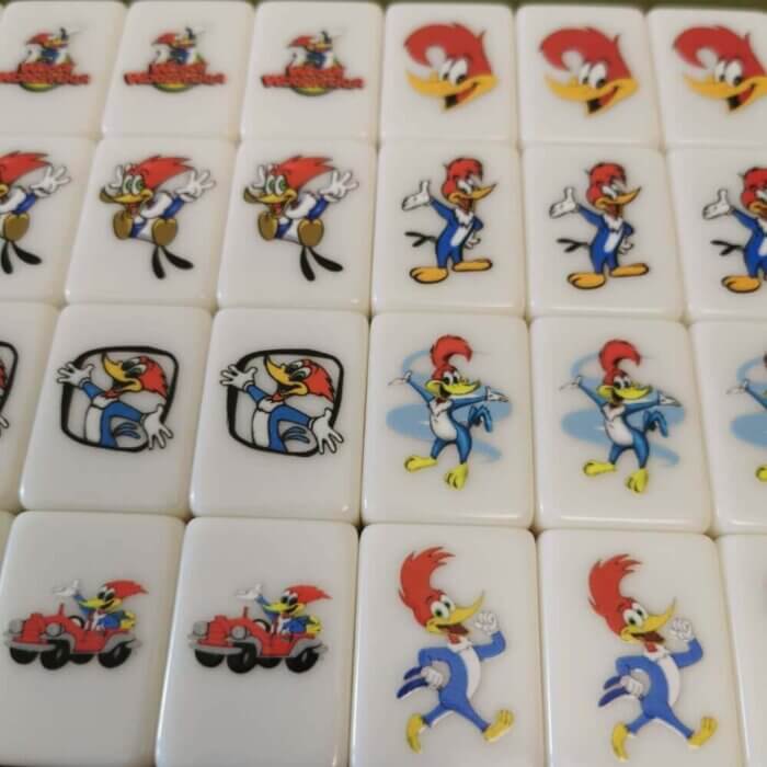 Seaside Escape Tile Game Woody Woodpecker 33 blocks X-Large mahjong (for one player)