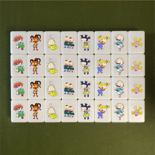 Seaside Escape Tile Game Rugrats 33 blocks X-Large mahjong (for one player)