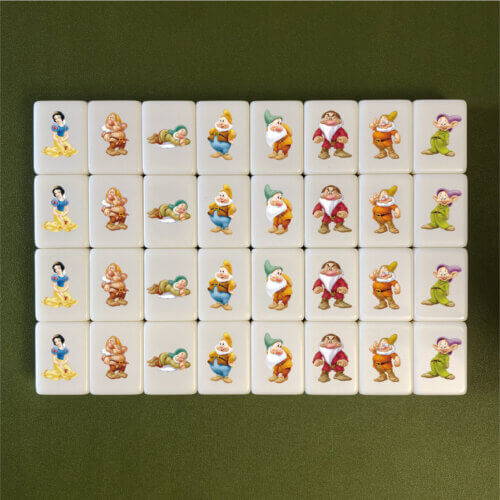 Seaside Escape Tile Game Snow White 7 Dwarfs 33 blocks X-Large mahjong (for one player)