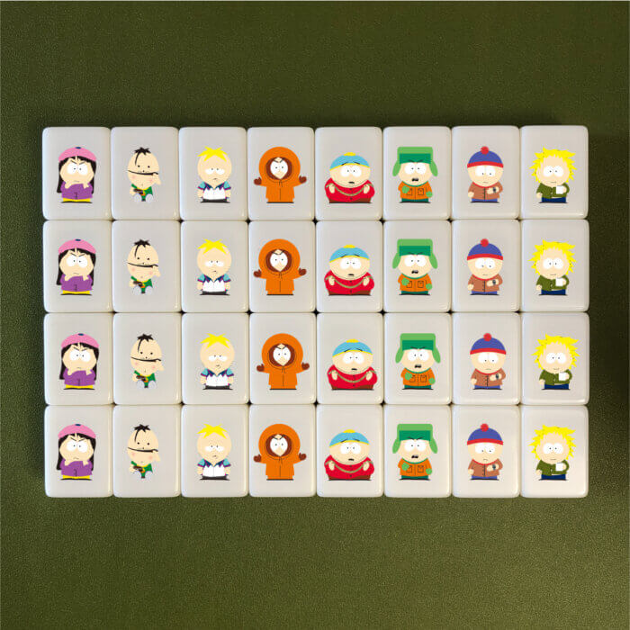 Seaside Escape Tile Game South Park 33 blocks X-Large mahjong(for one player)