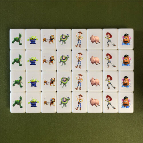 Seaside Escape Tile Game Toy Story 33 blocks X-Large mahjong(for one player)