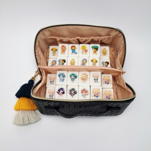 Mahjong Tile & Accessory Bag | Fits Two XL Tile Sets