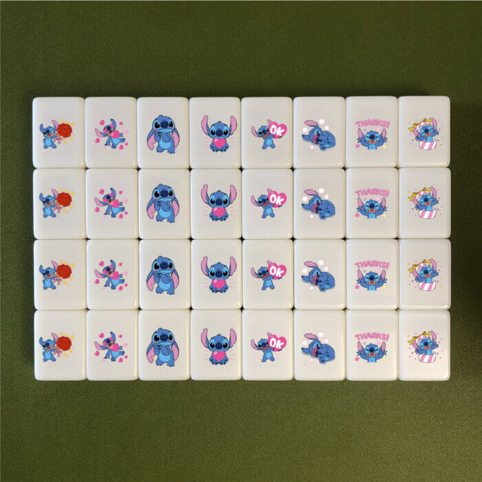 Seaside Escape Tile Game Stitch 33 blocks X-Large mahjong(for one player)