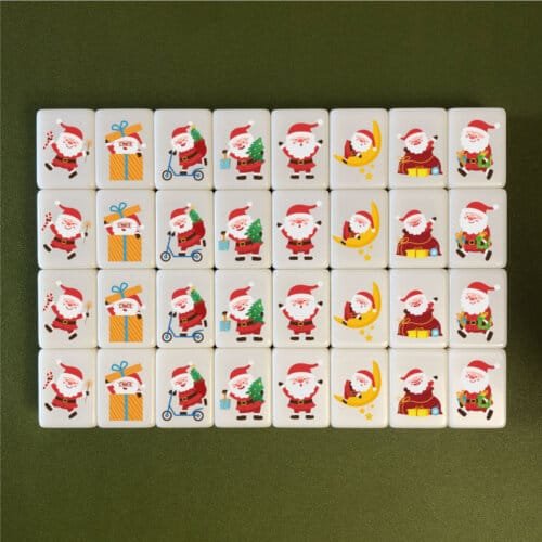 Seaside Escape Tile Game Santa Claus Christmas 33/46 XL mahjong