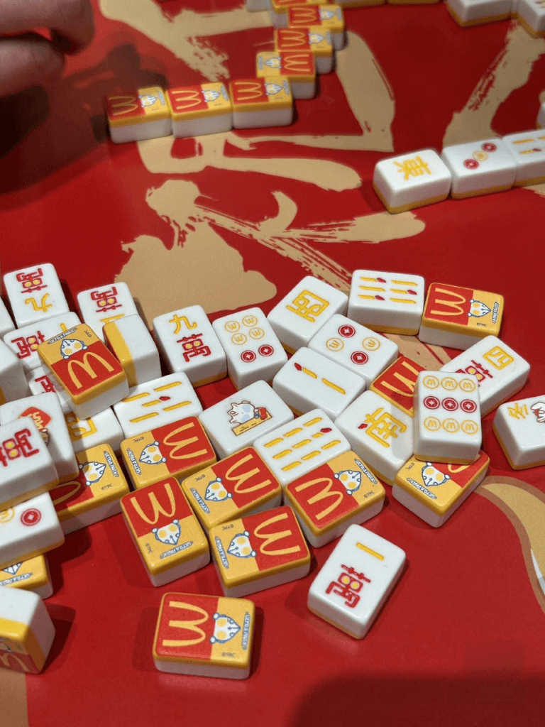 McDonald's Ultraman Mini Mahjong Set