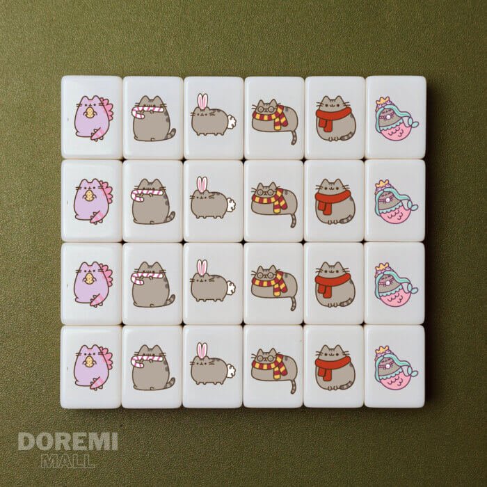 Okara Escape Tile Game Pusheen 25 XL mahjong