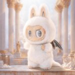 THE MONSTERS ANGEL IN CLOUDS Vinyl Face Doll Authentic Original Figure 58 cm POP MART Zimomo