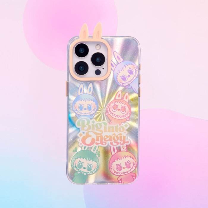 Pop Mart Labubu V3 THE MONSTERS Big into Energy Series-Phone Case