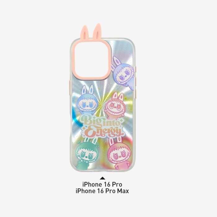 Pop Mart Labubu V3 THE MONSTERS Big into Energy Series-Phone Case