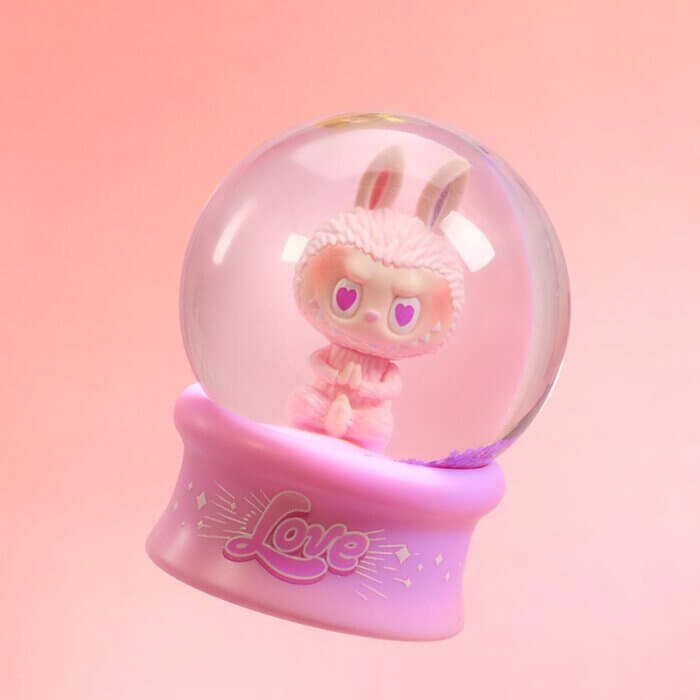 Pop Mart Labubu Crystal Ball Blind Box The Monsters Big into Energy Series