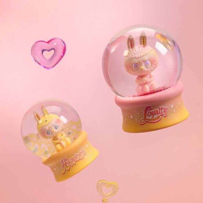 Pop Mart Labubu Crystal Ball Blind Box The Monsters Big into Energy Series