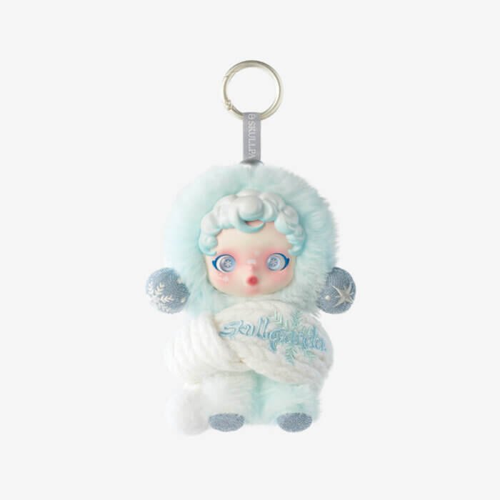 SKULLPANDA V1 Winter Symphony Plush Pendant Confirmed Box