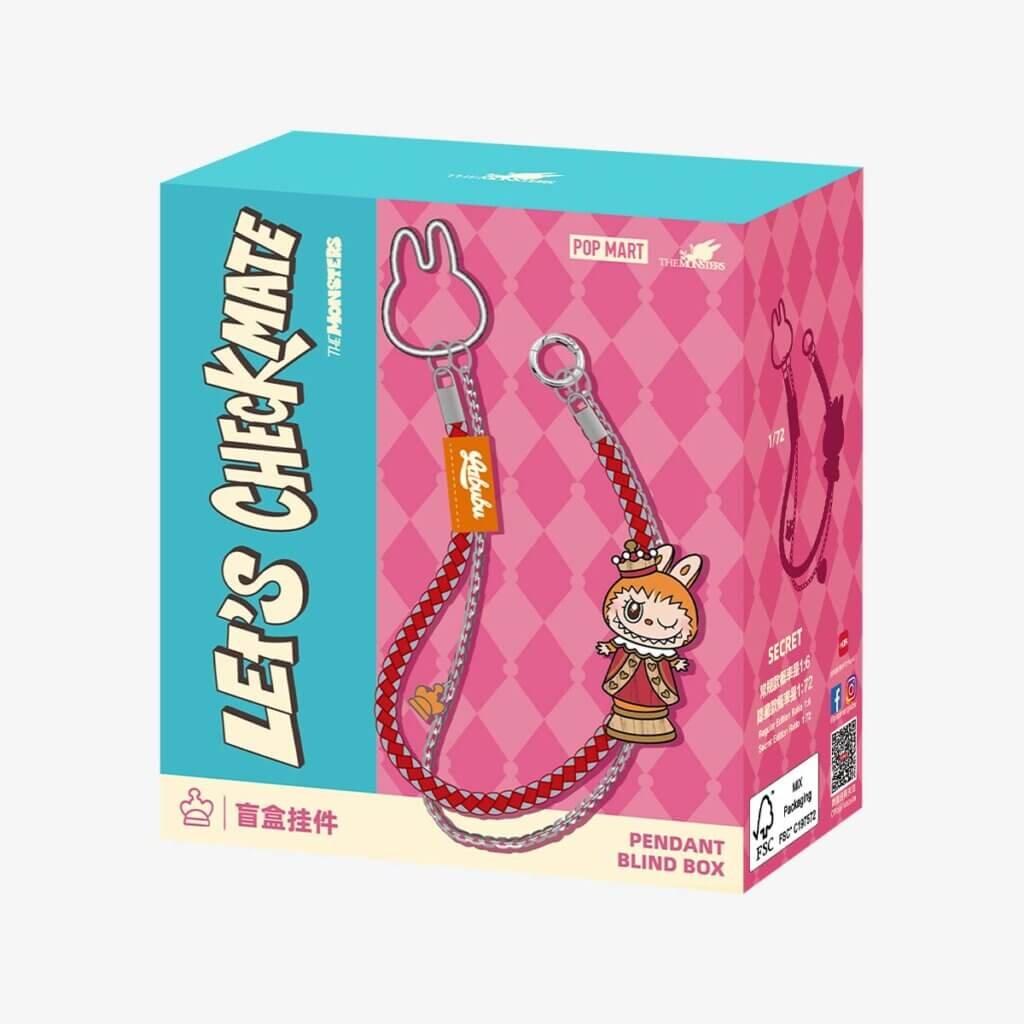 Pop Mart Labubu THE MONSTERS Let's Checkmate Series-Pendant Blind Box
