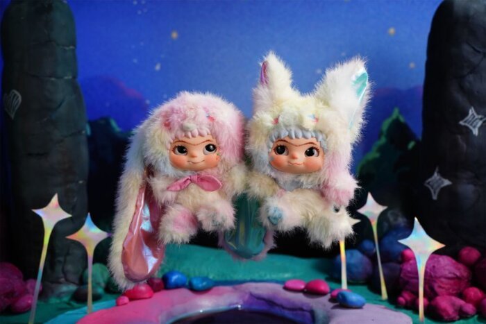 WAKUKU V2 Fox & Bunny Trick or Treat Series Plush Blind Box