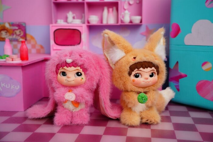 WAKUKU V2 Fox & Bunny Trick or Treat Series Plush Blind Box