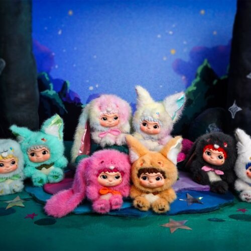 WAKUKU V2 Fox & Bunny Trick or Treat Series Plush Blind Box