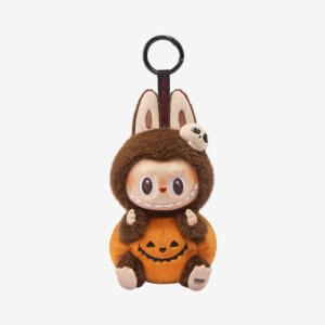 Sitting Pumpkin Labubu Happy Halloween Party Vinyl Plush Pendant