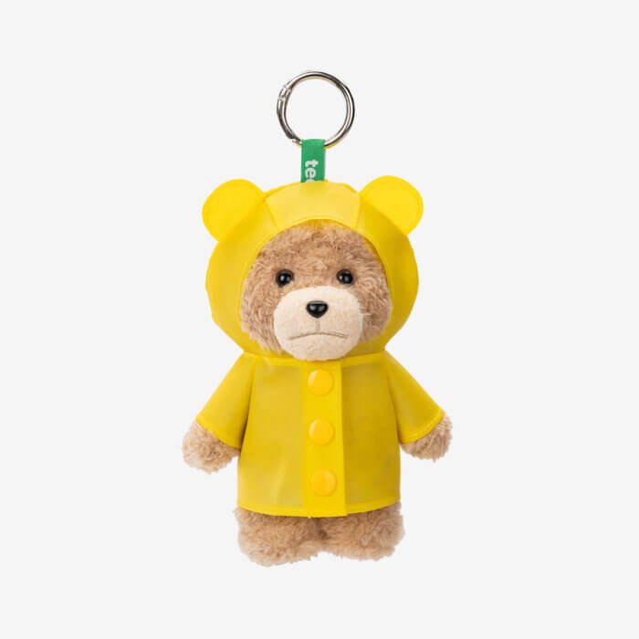 Pop Mart Ted2 Teddy Bear Action Plush Pendant