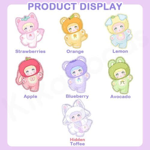 Nommi Interesting Fruits Series Plush Blind Box