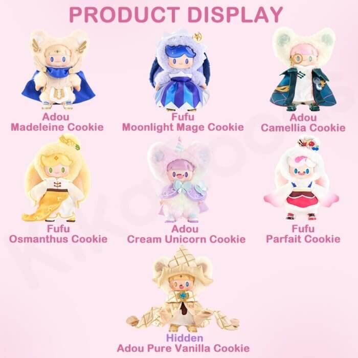 Adou Fancy Cookie Show Series Plush Blind Box