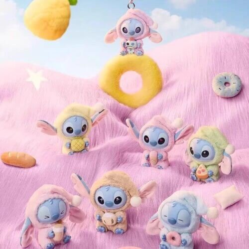 Stitch Eat Something Before Sleep Plush Dolls Blind Box