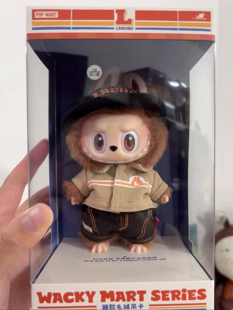 Labubu Wacky Mart Plush Pendant 2025 Limited Edition