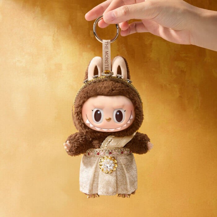 LABUBU Good Luck to You Vinyl Plush Doll Pendant, Thailand Limited