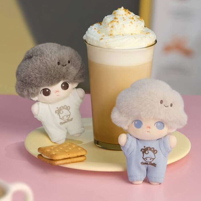 DIMOO Crush on Coffee Plush Keychain Blind Box