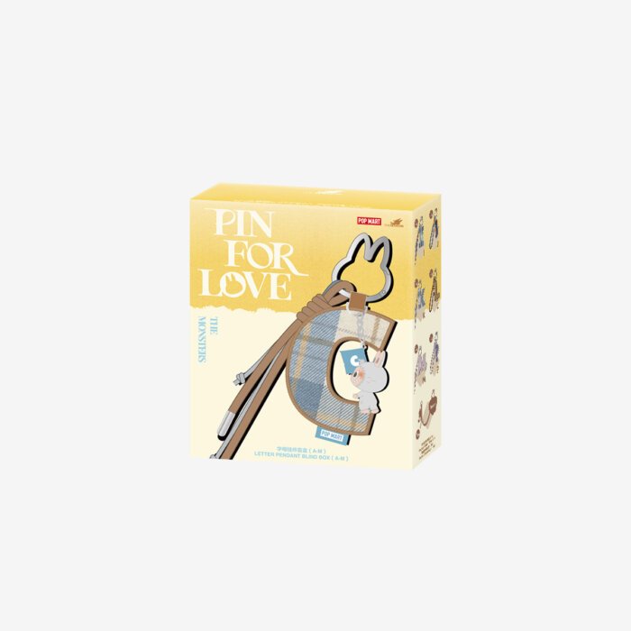 Labubu Pin For Love Letter Pendant Blind Box