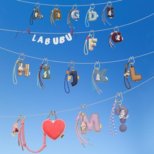 Labubu Pin For Love Letter Pendant Blind Box