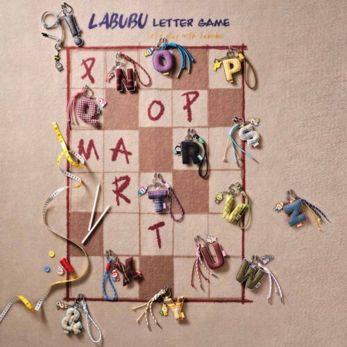Labubu Pin For Love Letter Pendant Blind Box