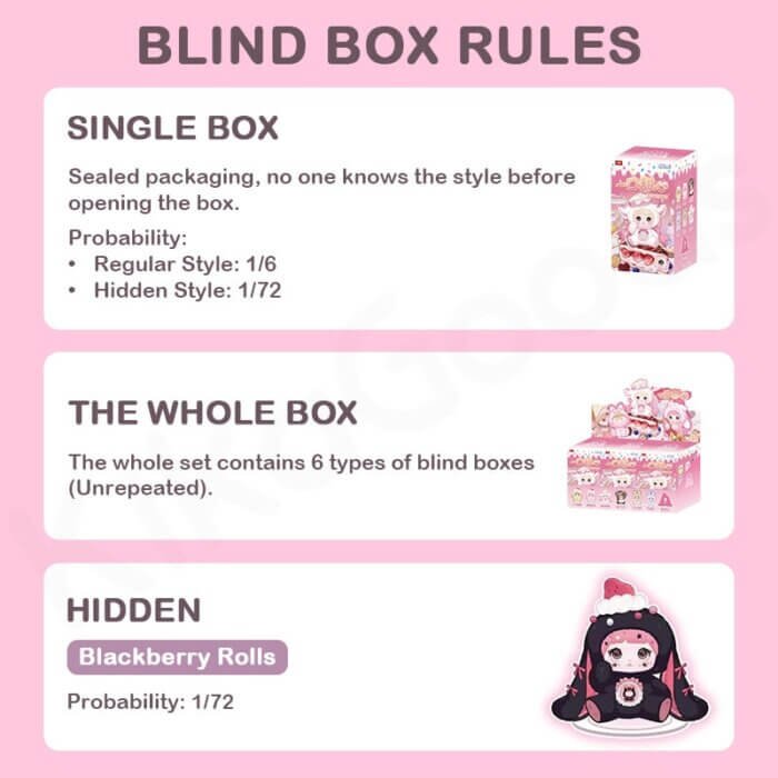 Nommi A Bite of Sweetheart Series Plush Blind Box