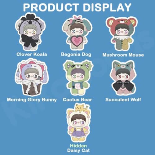 Maymei Symbiote Neverland Series Plush Dolls Blind Box