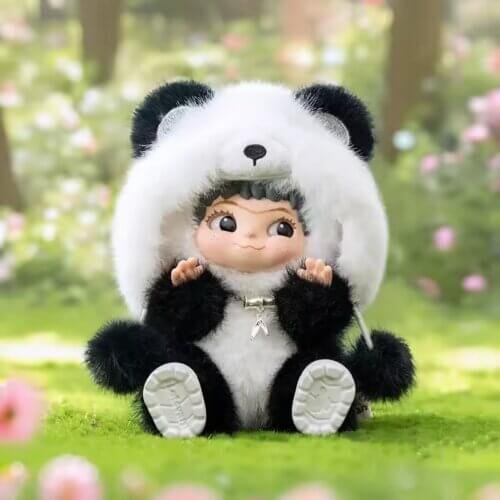 WAKUKU Panda Vinyl Plush Hanging Card