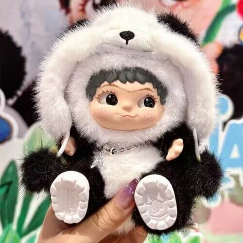 WAKUKU Panda Vinyl Plush Hanging Card