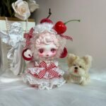 Skullpanda V3 Moldy Muffin Handmade Outfit – Dessert-Inspired Lolita Doll Clothes & Collectible Accessories