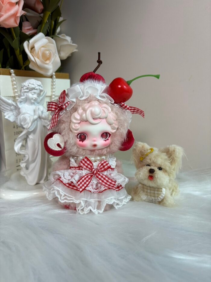 Skullpanda V3 Moldy Muffin Handmade Outfit – Dessert-Inspired Lolita Doll Clothes & Collectible Accessories