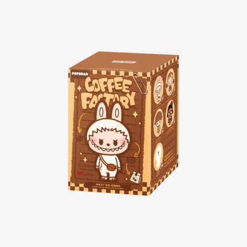 POP BEAN Coffee Factory Series Plush Pendant Confirmed Box