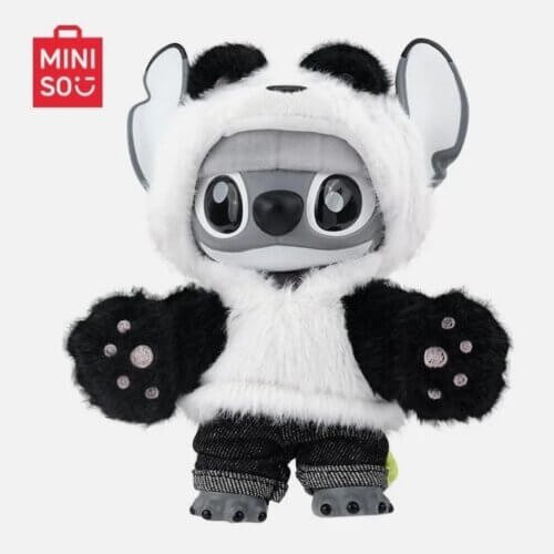 MINISO Disney Stitch GenZ Street Panda Vinyl Plush