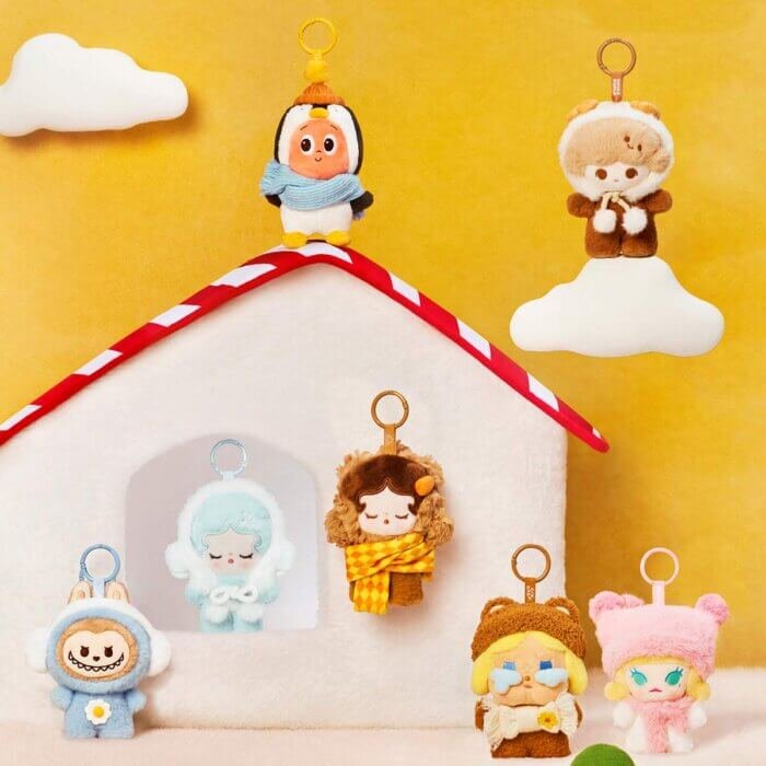 POP BEAN Fluffy & Cozy Series-Plush Pendant